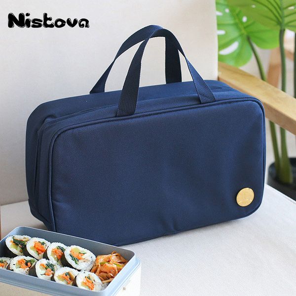 

new high capacity portable bag oxford cloth aluminum foil insulation box to work travel picnic lunch bags for women, Blue;pink