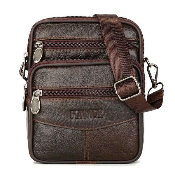 

vintage messenger bag men shoulder bags pu leather crossbody bags for men messenger bag retro zipper man handbags bolsa #t3g
