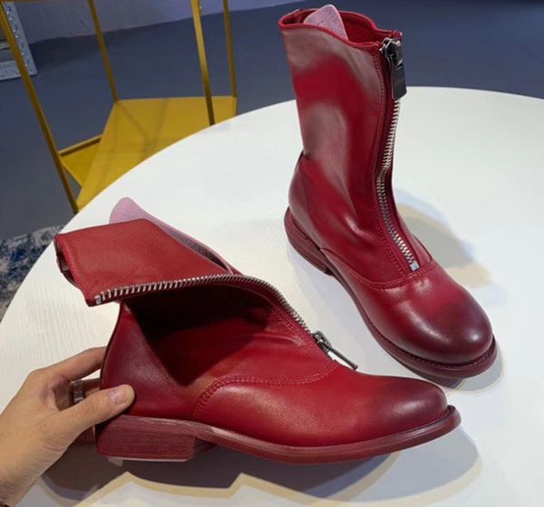 

fashion women's casual high-espadrilles martin boots brand shoe motorcycle boots sneakers genuine leather low-heel shoes, Black