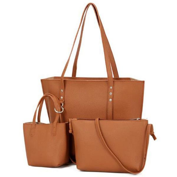 

3pcs set women leather handbags bags women's messenger bags designer tote