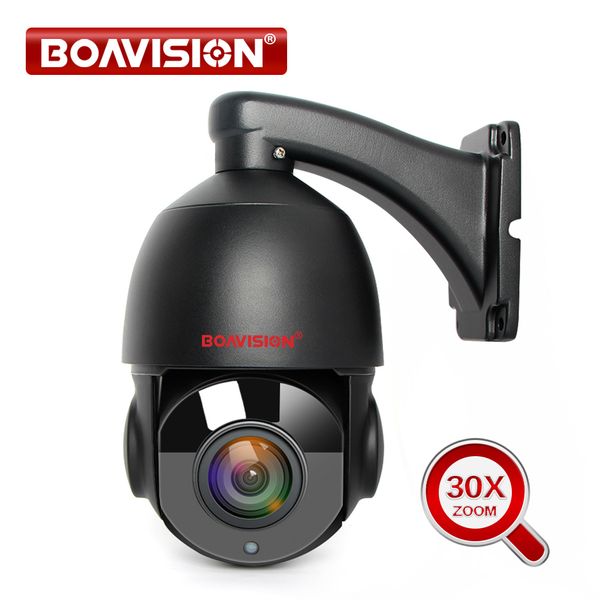 30X Zoom HD 1080p PTZ Câmera IP Outdoor IR 50M 2MP 4MP 5MP Mini Speed ​​Dome Camera PTZ Waterproof CCTV câmeras de segurança ONVIF