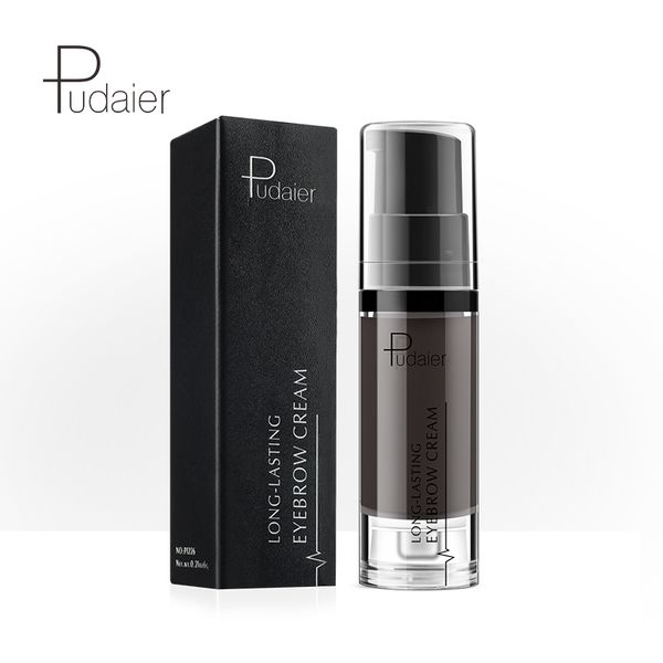 

pudaier long-lasting eyebrow cream natural liuqid eyebrow gel tattoo makeup eye brow tint brows pigment black eyebrow enhancer
