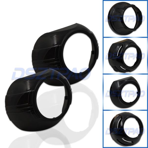 

projector shrouds for headlight lenses bi-xenon 3.0 masks bezels centric ring adapter for hella 3r g5/koito q5/wst lens retrofit