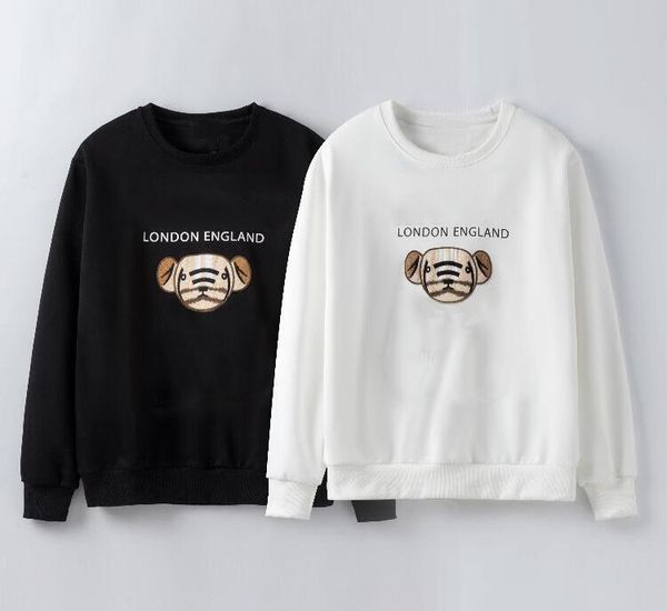 

spring autumn designer hoodies for mens women sweatshirts with bear letters wholesale brand mens hoodies jacket m-2xl available, Black