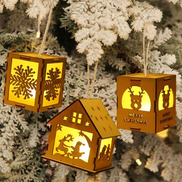 

christmas ornaments christmas tree decoration gifts led pendant gift felt office living room deskdecoration _z220