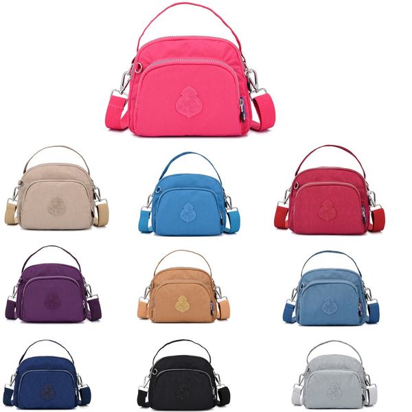 

женская мода открытый молния большой емкости нейлон плечо сумка дорожная сумка плеча женщин сумки кошельки