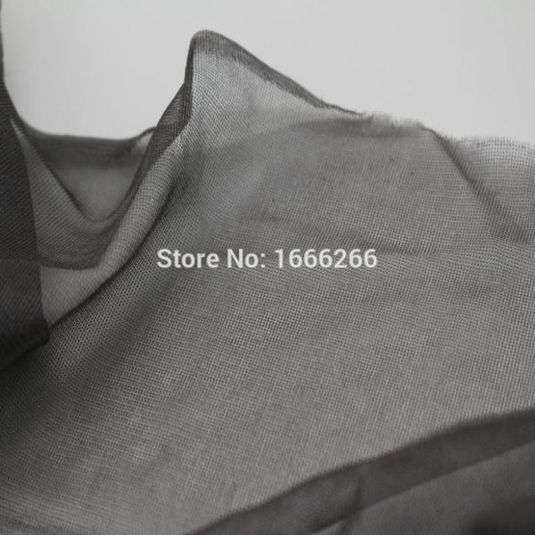 

silver fiber 100% radiation protection fabric ysilver30#, Black;white