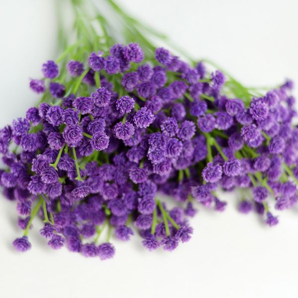 

artificial gypsophila floral fake silk flower bouquet home decor wedding party