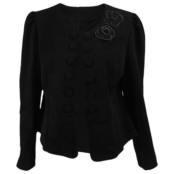 

spring summer style slim female coat short woman clothes jackets suits outwear coat women, White;black