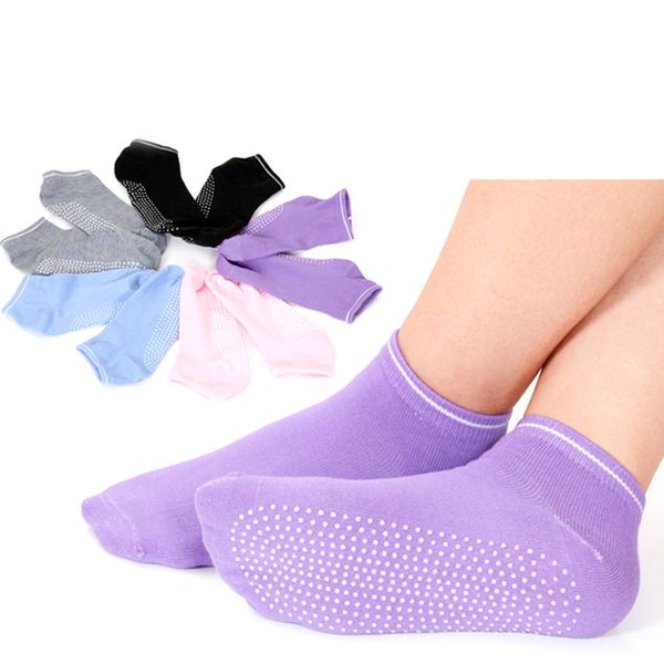 

yoga socks fitness sports socks non-slip soft breathable pilates for women, Black