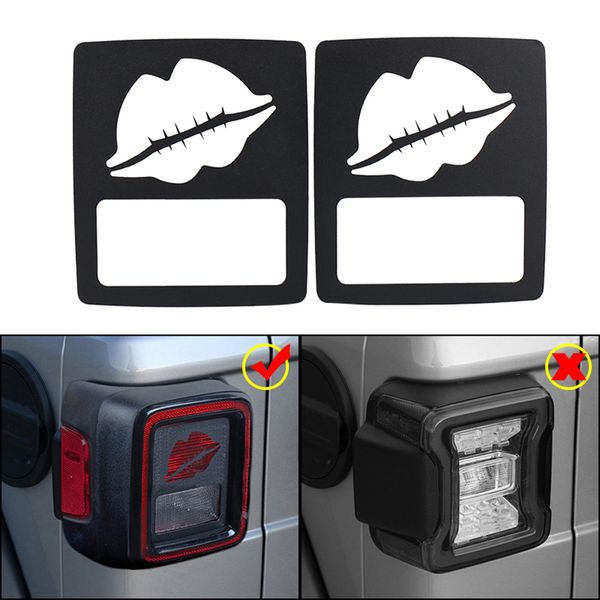 

car tail rear light lamp guards decoration cover fit for wrangler