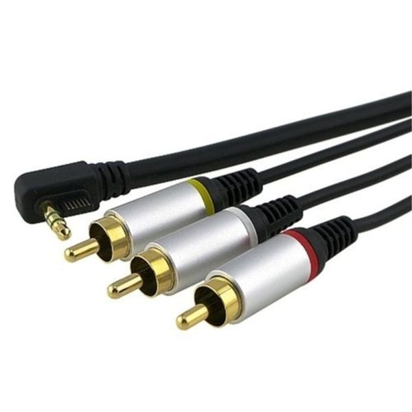 

av tv video adapter assembly cable for psp 2000 3000 rca composite av cable high quality