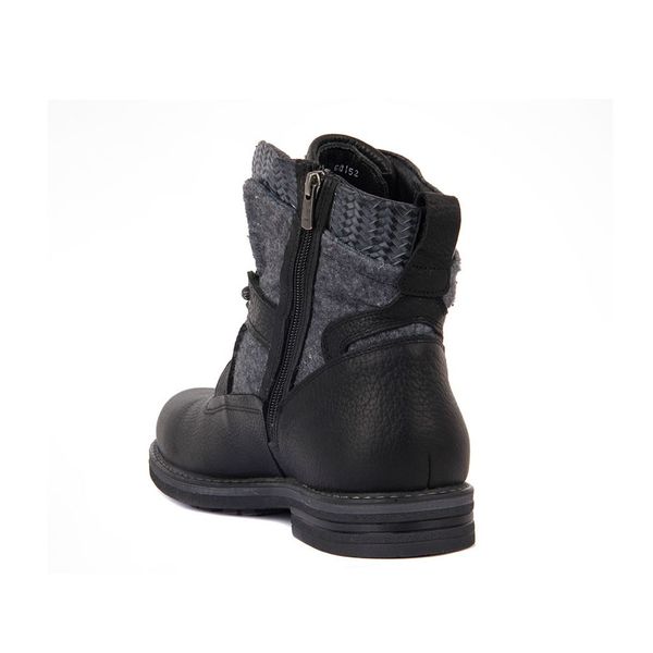 

sail-lakers men leather boots, Black