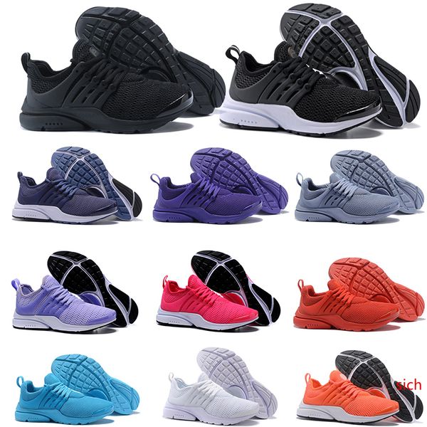 

presto обувь для бега дизайнер черный желтый красный спортивный тренер повседневная обувь для мужчин женские кроссовки кроссовки 36-45 обувь