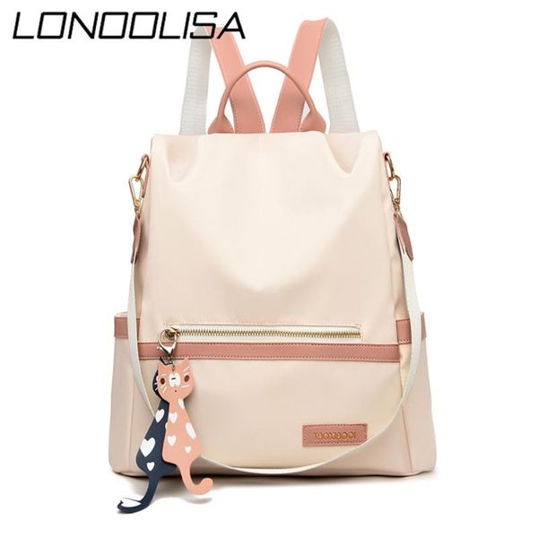 

casual anti-theft women backpack waterproof oxford backpacks high capacity school bags for girls fashion travel bag sac a dos