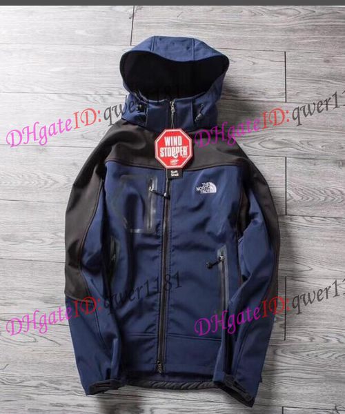 

New north men oft hell jacket face coat men outdoor port coat women ki hiking windproof winter outwear oft hell men hiking jacket, Black
