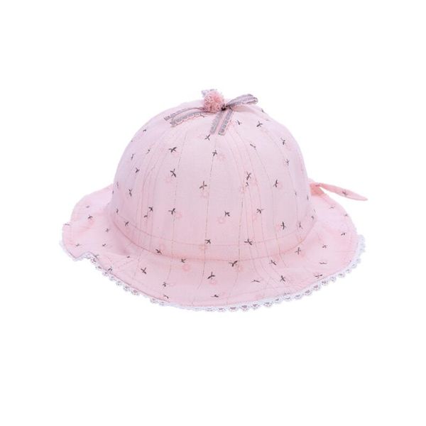 

spring and autumn female baby fisherman hat children's sun hat, Blue;gray
