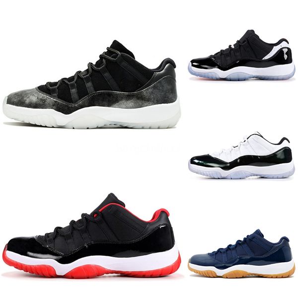 

11 mid fearless basketball shoes men mens designer sneakers baskets 11s low quality maison chateau rouge jumpman trainers #414