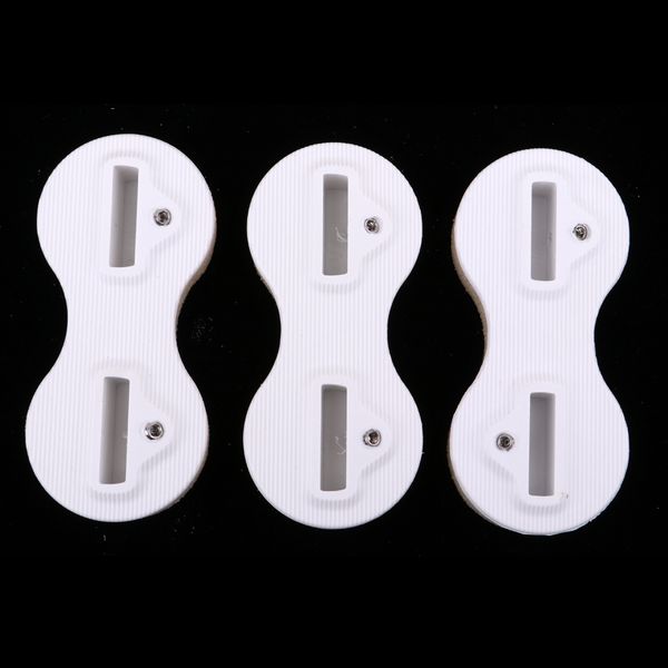 

3pcs/set plastic fusion tri fin box set surfboard fins surfing plugs