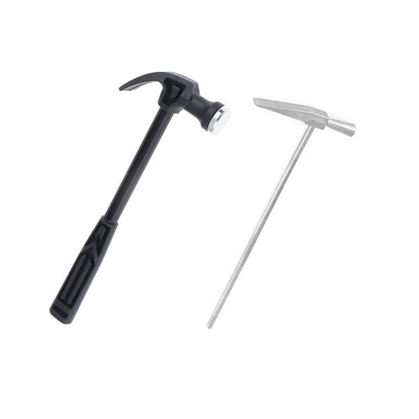

1pcs small iron hammer jewelry watch repair hand tool /plastic handle mini claw hammer woodworking nail puncher metal