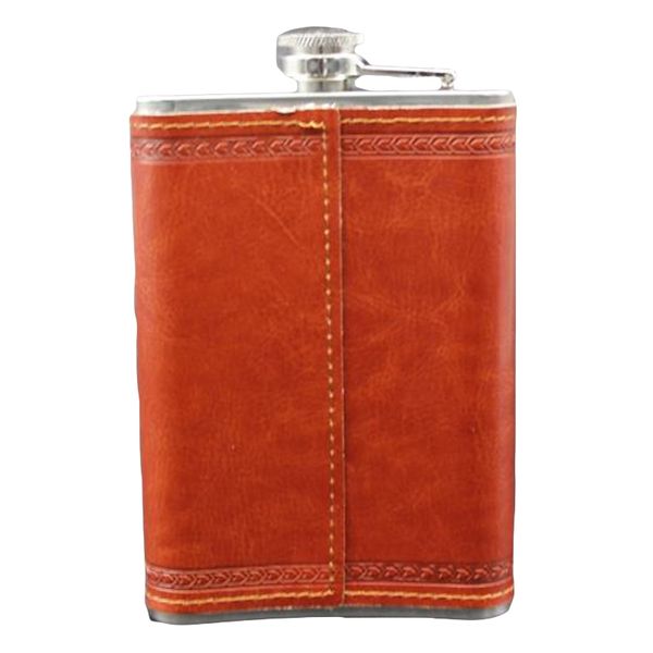 

1pc leakproof travel stainless steel alcohol whiskey hip flask pocket wine bottle flagon drinkware christmas gifts other dinnerware