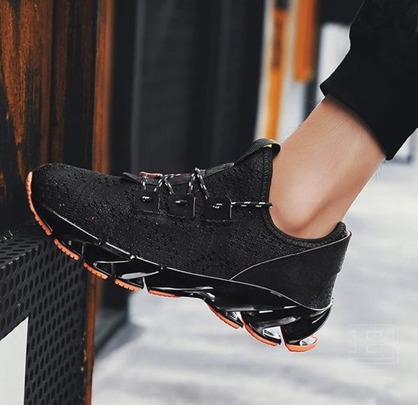 

высокое качество дешевые мода мужская обувь mesh дышащие кроссовки walking мужчины обувь новая комфортная легкие кроссовки e-200228191