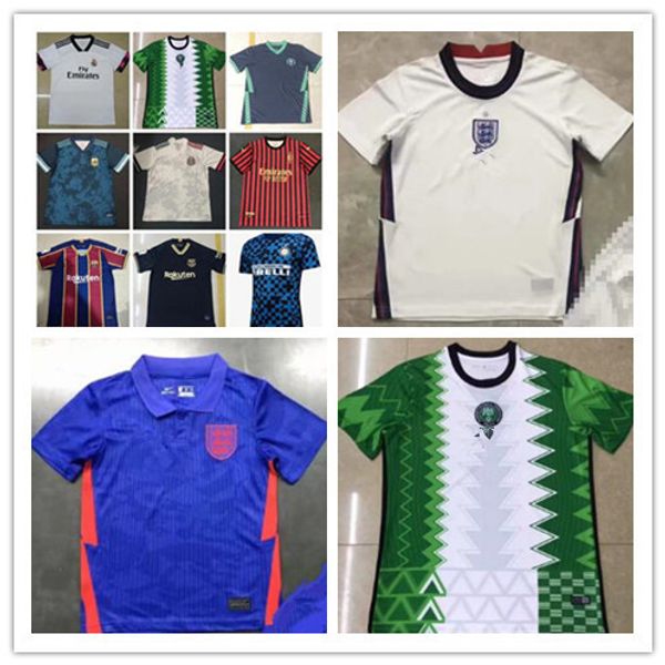 

2020 нигерия главная футбольная майка реал мадрид кейн рашфорд футбольные майки стерлинг варди дел футбольные майки 20 21, Black;yellow