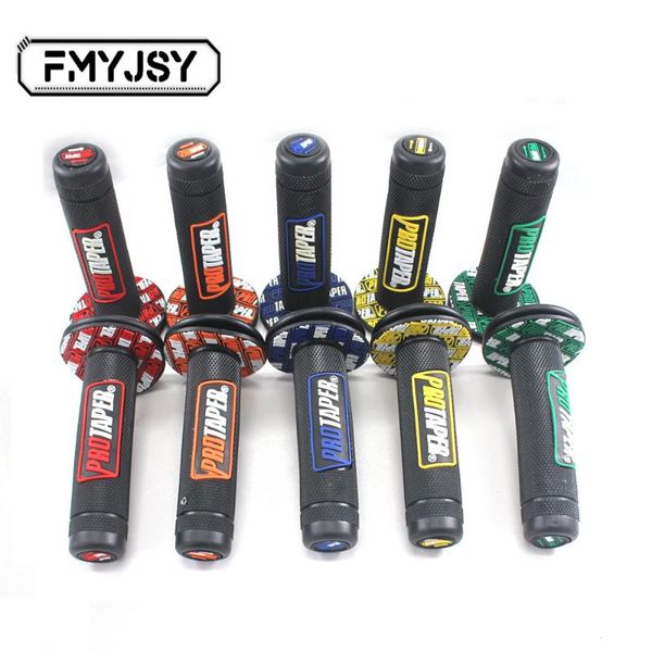 

motorcycle protaper grips motocross grip handle bar dirt pit bike 7/8" handlebar rubber gel dual density mx grips