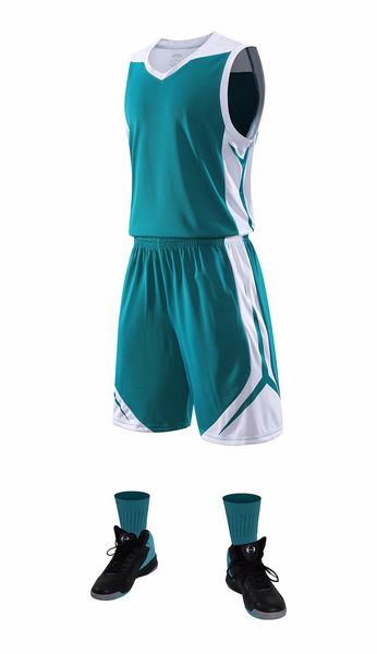 

2020 mens youth customizable diy polyester comfortable basketball uniforms set blank college team basketball jerseys 837, Black