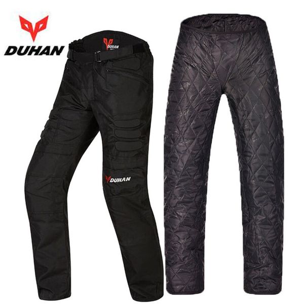 

duhan dk02 with warmer lining wearproof 600d oxford motorcycle riding pants men off-road motorcycle trousers knight pants m-3xl