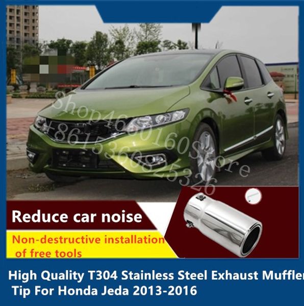 

puou t304 stainless steel exhaust muffler tip for jeda 2013-2016