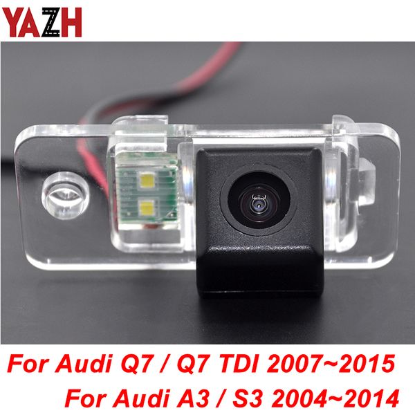 

yazh wireless car rear view camera for q7 q 7 tdi 2007-2015 a3 s3 2004-2014 wireless reversing camera hd ccd night vision