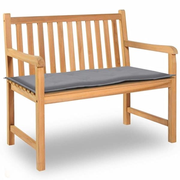 

cushion for garden bench gray 100x50x3 cm wall stickers