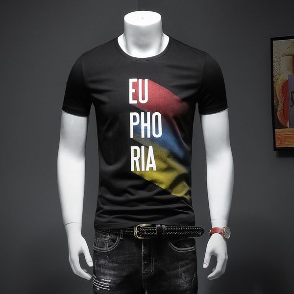 

2020 new fashion designer clothes europe italy collaborate roma special edition tshirt men women t shirt casual cotton box logo t shirt, White;black