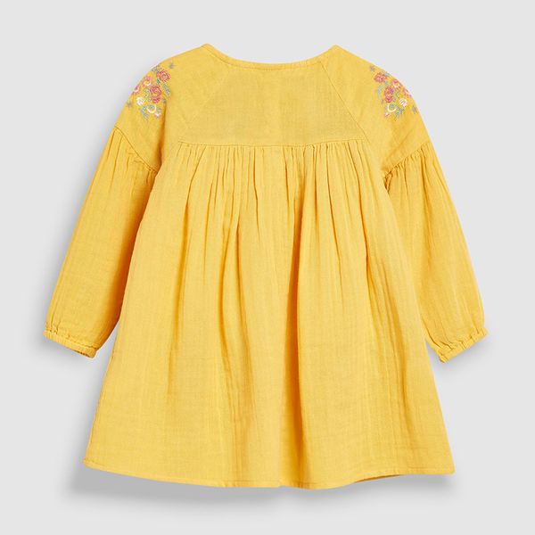 

little maven 2 7years 2020 autumn new yellow for child toddler baby girls dresses children kids tees dress y200317, Red;yellow