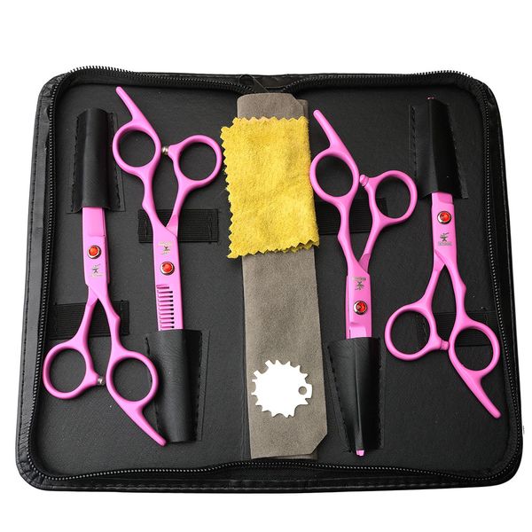 

6 inch pet grooming professional scissors set stainless dog scissors hair kit cutter curved thinning animal shear