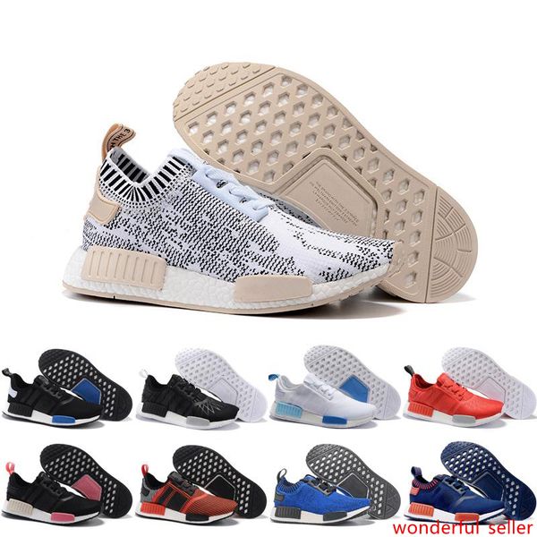 

2019 оптовая бегун р1 выбрасывать хорошие кеды около трикотажный черный мужчины женщины кроссовки классический супер звезда повседневная обу