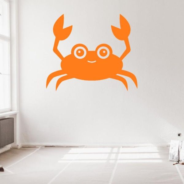 

new happy little crab animals wall art home bedroom and l room decoration removable a001239