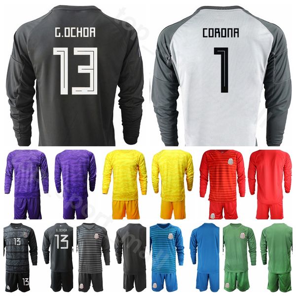2020 Youth Football Kit Kids Boys Long Sleeve Soccer Training Jerseys Outfit