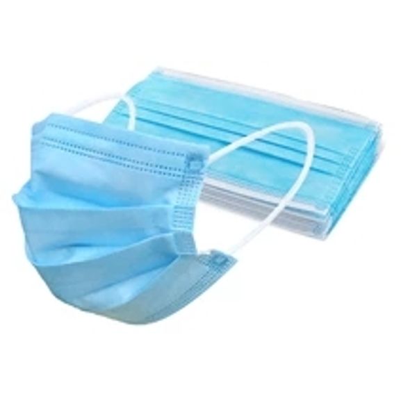 

50pcs disposable mouth face mask anti-dust 3 layer mouth masks anti flu pm2.5 breathable masks face care elastic earloop