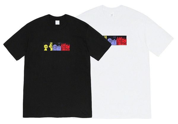 

20ss women designer life tee carton t shirts mens brand clothing brand t shirts summer fashion bible print tee casual men shirt s-xlgl200273, White;black