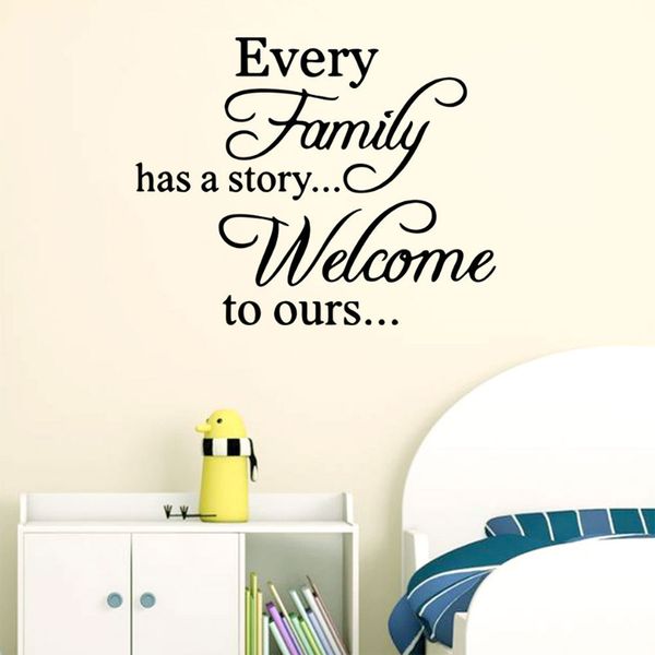 New Simple Creative Text English Warm Home Living Room Bedroom