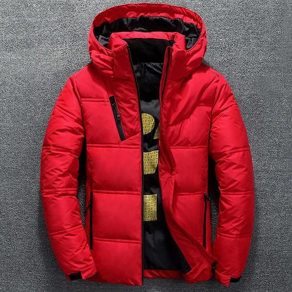 

2019 winter jacket mens quality thermal thick jacket snow red black male warm outwear fashion men
