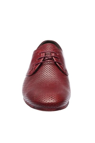 

pearl genuine leather burgundy men 's shoes 120130001744, Black