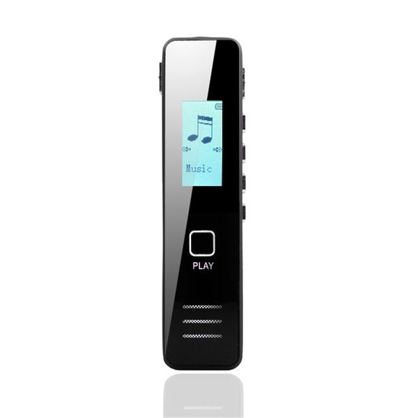 

digital voice recorder wav mp3 player mini voice recorder support 512kbps professional dictaphone 20-hour recording time