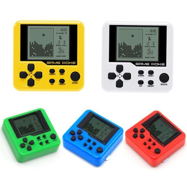 

portable mini electronic game machine build-in 26 games mini handheld game player childhood classic retro console for kids child