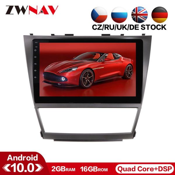 

сенсорный экран android 10,0 автомобиля мультимедийный проигрыватель для камри 2006-2011 gps устройства радионавигации аудио стерео головка