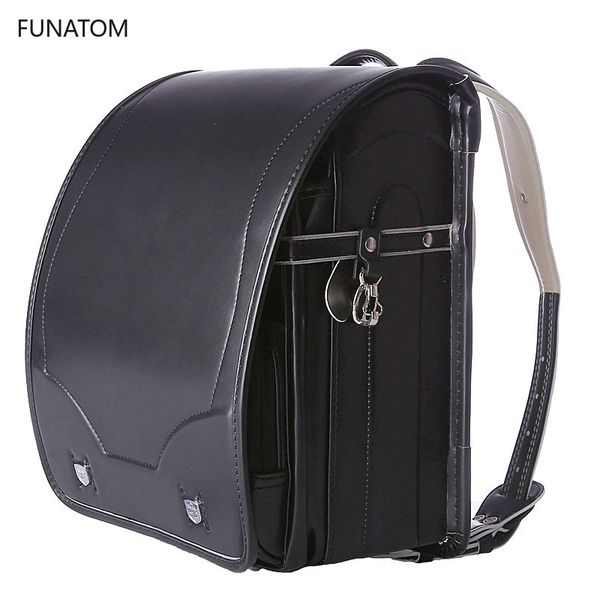 

children school bag for girls kid orthopedic backpack for school students bookbags japan pu randoseru baby bags new