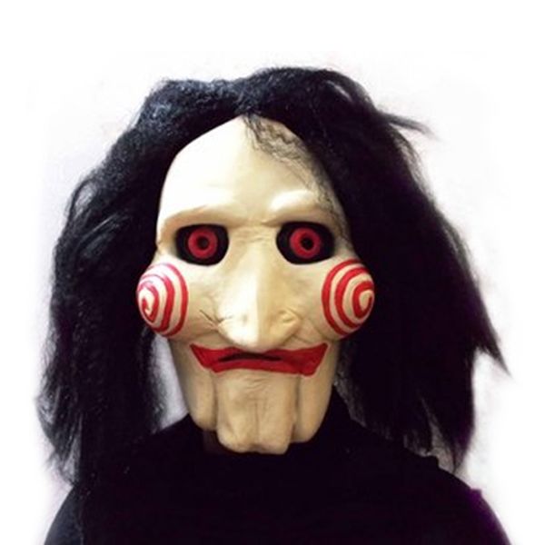 

new jigsaw saw puppet mask halloween mask for cosplay props costume ball