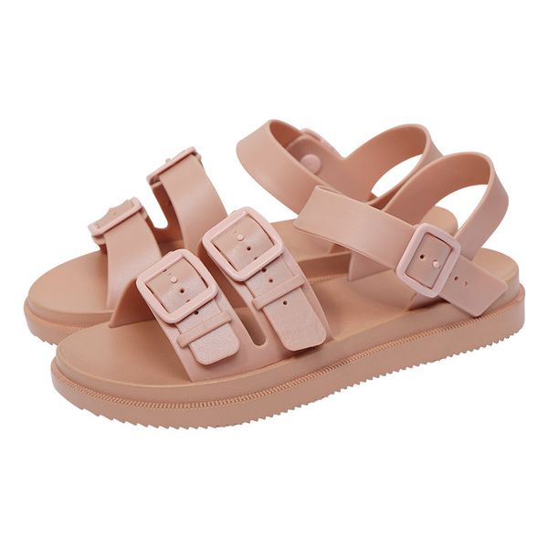 

swonco bucket pvc sandals women summer shoes rome 2020 new female casual beach holiday sandals platform shoes summer ladies, Black